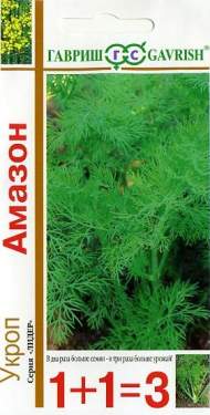 Укроп Амазон (1+1=3) (гавриш) 4,0 гр