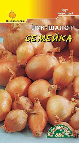 Лук-шалот Семейка (цветущий сад) 0,1 гр  – купить в г. Омск