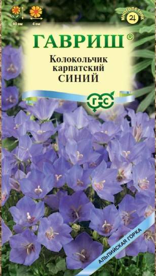 Колокольчик карпатский Синий многолетний (гавриш) 0,05 гр  – купить в г. Омск