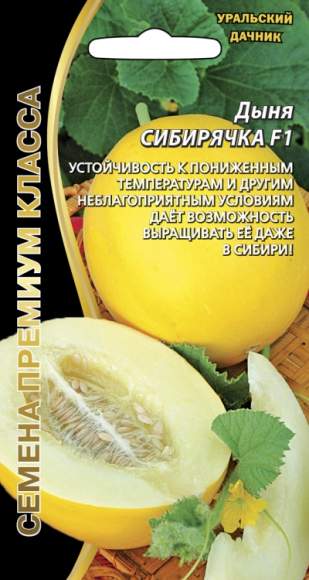 Дыня Сибирячка F1 (уральский дачник) 10шт  – купить в г. Омск