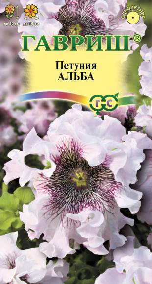 Петуния Альба (гавриш) 7шт  – купить в г. Омск