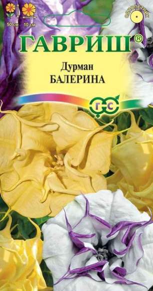 Дурман древовидный Балерина смесь (гавриш) 3шт  – купить в г. Омск