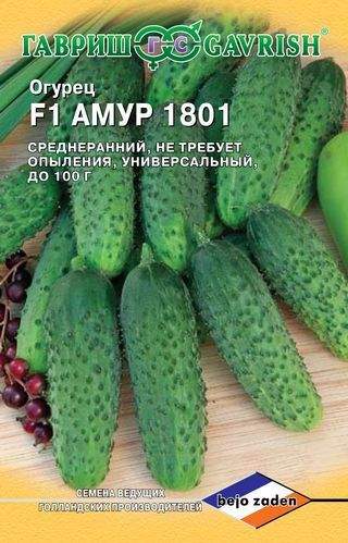 Огурец Амур 1801 F1 (гавриш) 5шт (bejo)  – купить в г. Омск