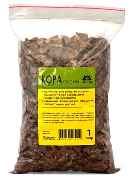 Кора сосны мелкая (0,5-1 см) 1 л