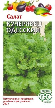 Салат полукочанный Одесский кучерявец (гавриш) 0,5 гр