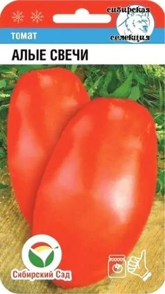 Томат Алые свечи (сибирский сад) 20шт  – купить в г. Омск