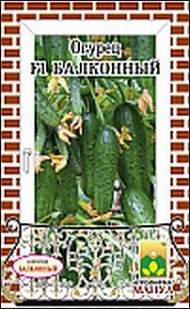 Огурец Балконный F1 (манул) 10шт Огурец Балконный F1 (манул) 10шт