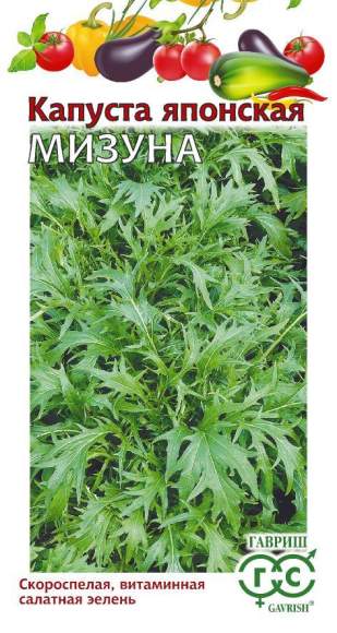 Капуста японская Мизуна (гавриш) 0,1гр – купить в г. Омск Капуста японская Мизуна (гавриш) 0,1гр – купить в г. Омск