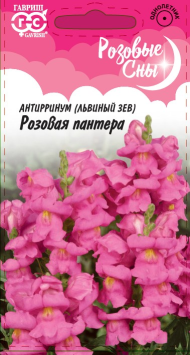 Антирринум (львиный зев) Розовая пантера (гавриш) 0,05гр Антирринум (львиный зев) Розовая пантера (гавриш) 0,05гр