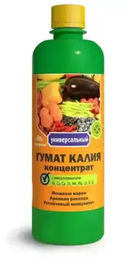 Гумат калия концентрат универсальный 0,5л (БиоМастер)