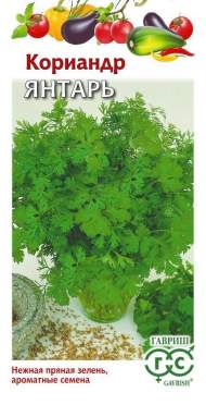 Кориандр (кинза) Янтарь (гавриш) 2,0 гр Кориандр (кинза) Янтарь (гавриш) 2,0 гр