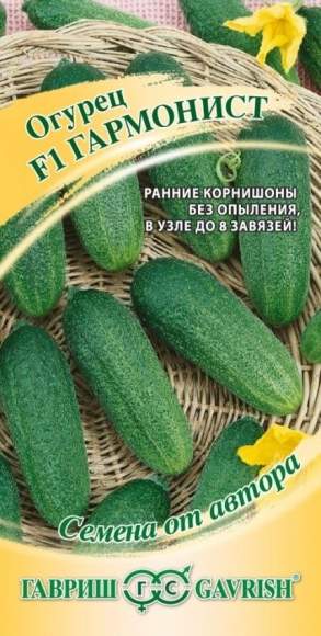 Огурец Гармонист F1 (гавриш) 10 шт  – купить в г. Омск