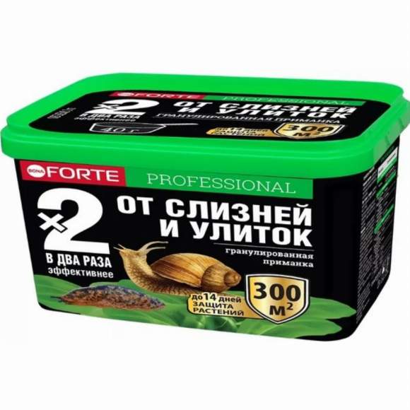 Средство от улиток и слизней 0,3 кг (Форте,банка)  – купить в г. Омск