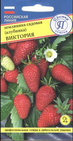 Земляника (клубника) Виктория (престиж) 0,01 гр  – купить в г. Омск
