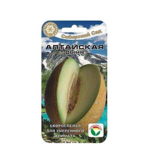 Дыня Алтайская (сибирский сад) 7 шт  – купить в г. Омск