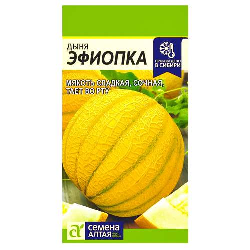 Дыня Эфиопка (семена Алтая) 1,0гр  – купить в г. Омск
