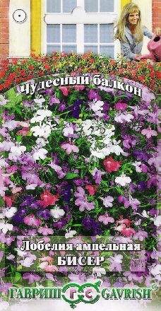 Лобелия ампельная Бисер смесь (гавриш) 0,01гр – купить в г. Омск Лобелия ампельная Бисер смесь (гавриш) 0,01гр – купить в г. Омск