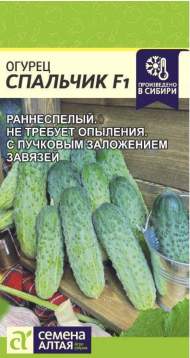 Огурец Спальчик F1 (семена Алтая) 5 шт Огурец Спальчик F1 (семена Алтая) 5 шт