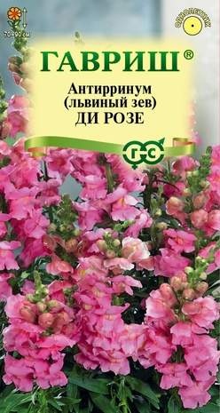 Антирринум (львиный зев) Ди Розе (гавриш) 0,05 гр  – купить в г. Омск