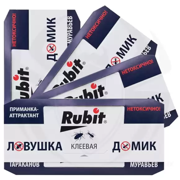 Ловушка-домик от тараканов Rubit Ловушка-домик от тараканов Rubit