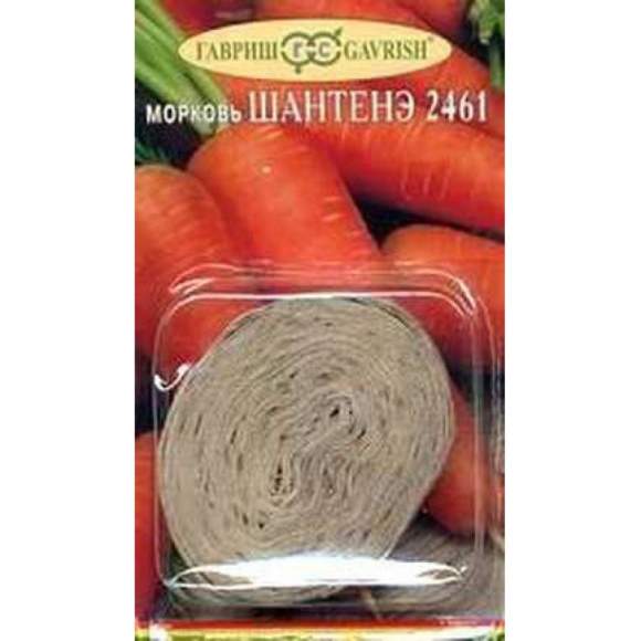 Морковь на ленте Шантенэ 2461 (гавриш) 8метров  – купить в г. Омск