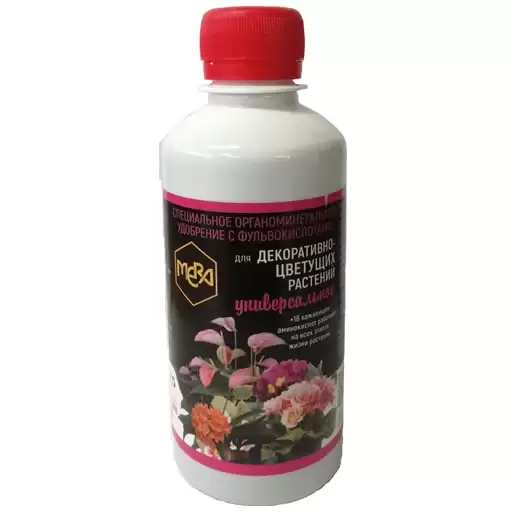 Удобрение для декоративно-цветущих (мера) 0,25л  – купить в г. Омск