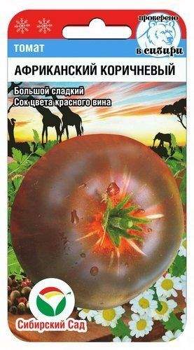 Томат Африканский коричневый (сибирский сад) 20шт  – купить в г. Омск