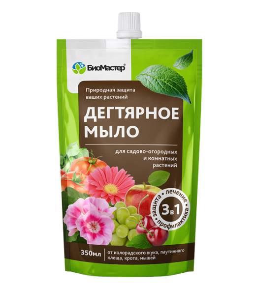 Дегтярное мыло (БиоМастер) 350 мл  – купить в г. Омск