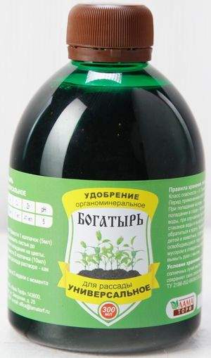 Удобрение Богатырь для рассады 300мл.  – купить в г. Омск